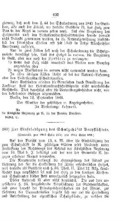 Zur Einfriedung des Schulgehöfts Verpflichtete : [IV. Elementarschulwesen]