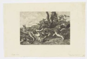 Jagd mit Hunden