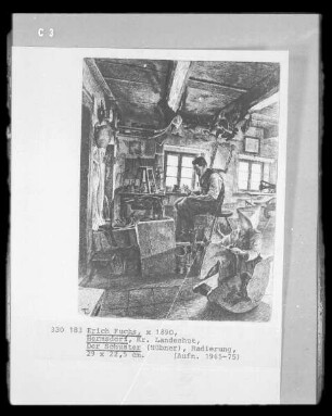 Der Schuster (Hübner; Hermsdorf, Kreis Landeshut)