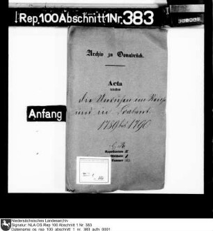 Die Unruhen im Reiche und in Brabant