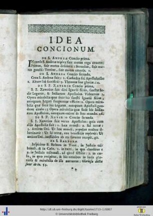 Idea Concionum