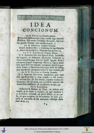 Idea Concionum