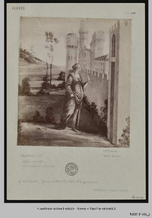 Esther vor dem Palast Ahasvers