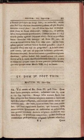 Ev. Dom. XV. post Trin. - Ev. Dom. XXI. post Trin.