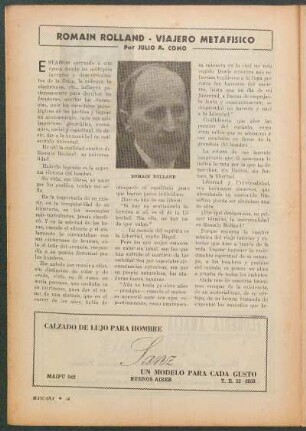 Romain Rolland - Viajero metafísico
