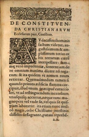 Consilium de pace christianarum Ecclesiarum constituenda