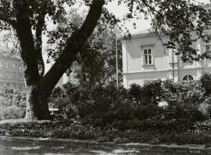 Dresden-Plauen. Chemnitzer Platz mit Grünanlage