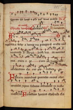 Officium in festo sanctae Elisabeth