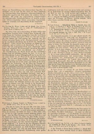 291-292 [Rezension] Huizinga, Johan, Erasmus