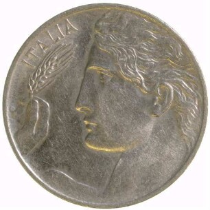 Münze, 20 Centesimi, 1909