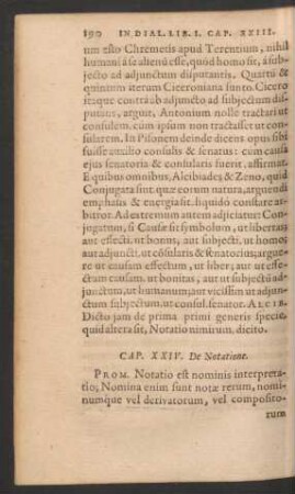 Cap. XXIV. De Notatione.