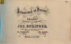 Erinnerung an Passau : Ländler