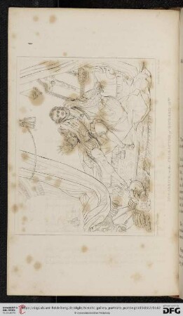 Garrick in the Character of Richard the Third. Hogarth