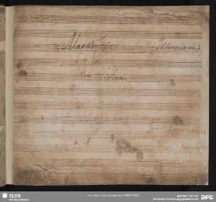 Magnificat - Mus.2398-D-22a : V (4), strings, bc - F; SeiH 91