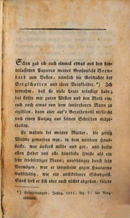 Ernst und Laune in Erzählungen für Erholungsstunden, 8. 1816