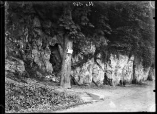 Valkenburg aan de Geul, Niederlande. Felsen der Ruine