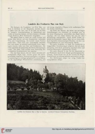 15: Landsitz des Freiherrn Max von Heyl