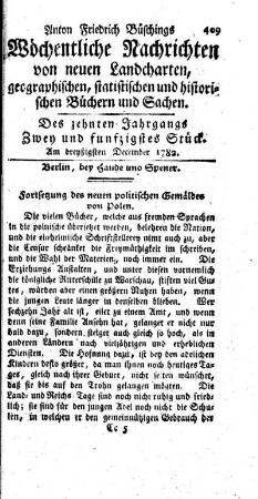 Zwey und fünfzigstes Stück