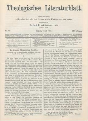 209-212 Die Akten der ökumenischen Konzilien ; III