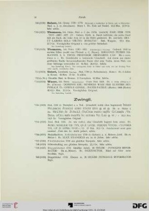 Zwingli (Nr. 754-779)