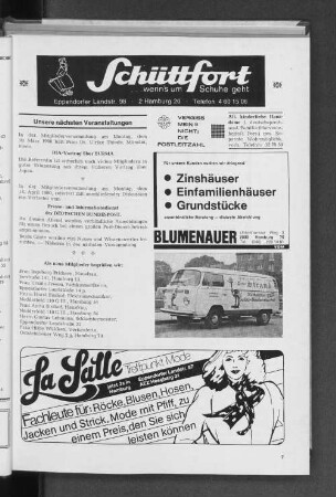 Unsere nächsten Veranstaltungen