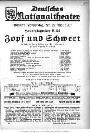 Zopf und Schwert