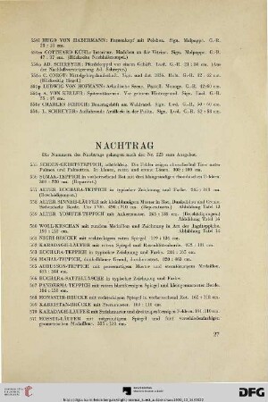 Nachtrag (Nr. 555-610)