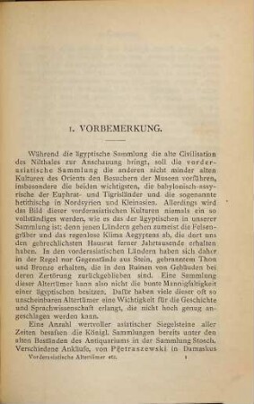Verzeichnis der vorderasiatischen Altertümer und Gipsabgüsse : Königliche Museen zu Berlin