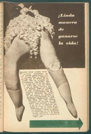 ¡Linda manera de ganarse la vida!