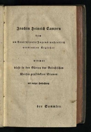 Joachim Heinrich Campe'n ...