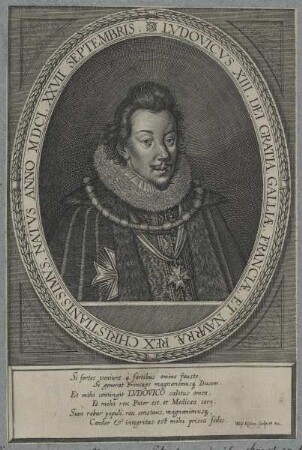 Bildnis des Lvdovicvs XIII., König von Frankreich