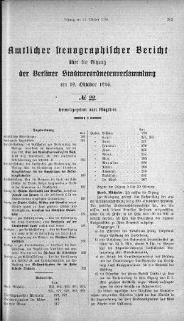 No 22, 19.10.1916