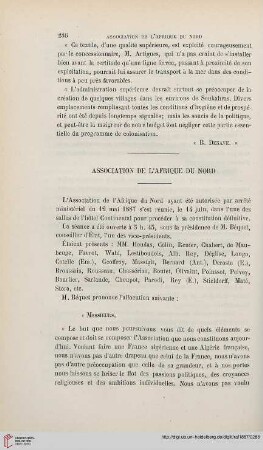 Association de l'Afrique du Nord