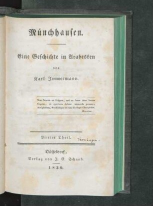 Theil 4: Münchhausen