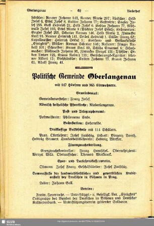 Gemeinde Oberlangenau