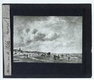 Velde (Adriaen), Der Strand von Scheveningen (Kassel GAM GK 374)
