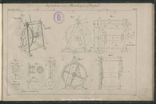 Pl. 39. Aufnahme von Maschinen. Haspel.