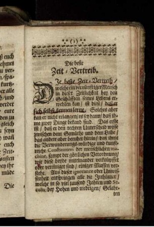 Die beste Zeit-Vertreib