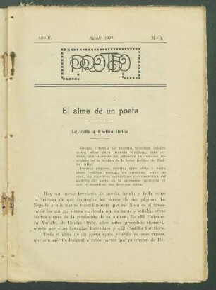 El alma de un poeta