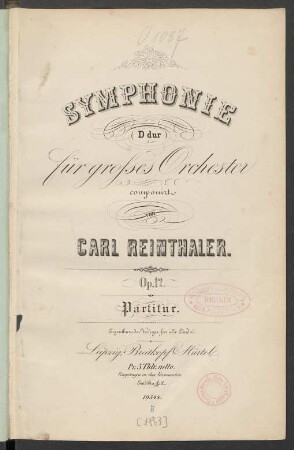 Symphonie D dur Op. 12