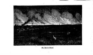 Ein Prairie-Brand