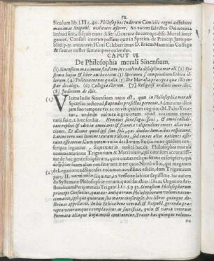 Caput VI. De Philosophia morali Sinensium.