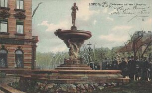 Leipzig: Zierbrunnen auf dem Löhrsplatz