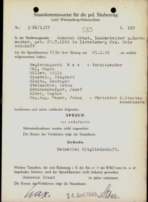 Schwenk, Ernst