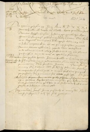 Acta Senatus 1531-1571