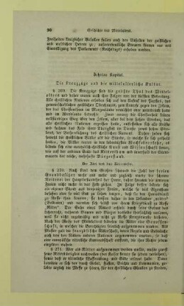 Zehntes Kapitel. Die Kreuzzüge und die mittelalterliche Kultur