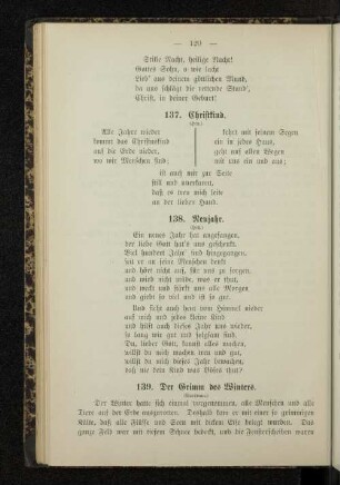 138. Neujahr.