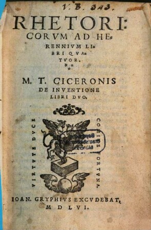 Rhetoricorum ad Herennium libri quatuor
