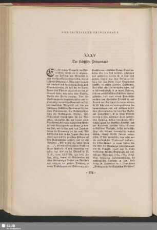 XXXV Der sächsische Prinzenraub