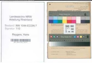 Entnazifizierung Hans Reygers , geb. 04.10.1895 (Landwirt)
